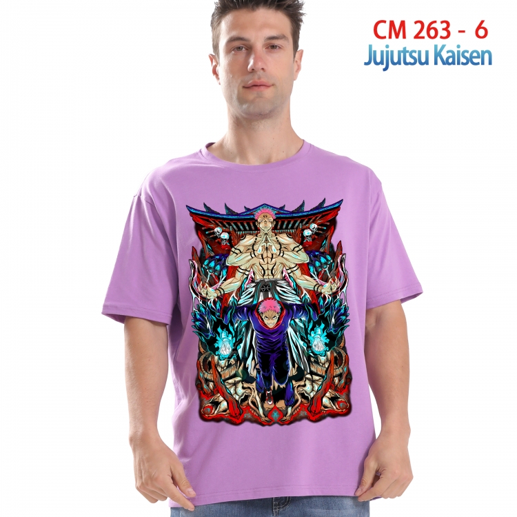 Jujutsu Kaisen Printed short-sleeved cotton T-shirt from S to 4XL 263 6