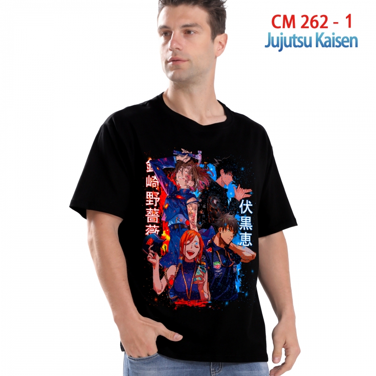 Jujutsu Kaisen Printed short-sleeved cotton T-shirt from S to 4XL  262 1