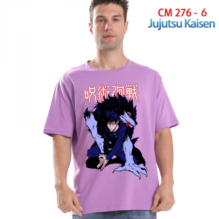 Jujutsu Kaisen Printed short-sleeved cotton T-shirt from S to 4XL 276 6