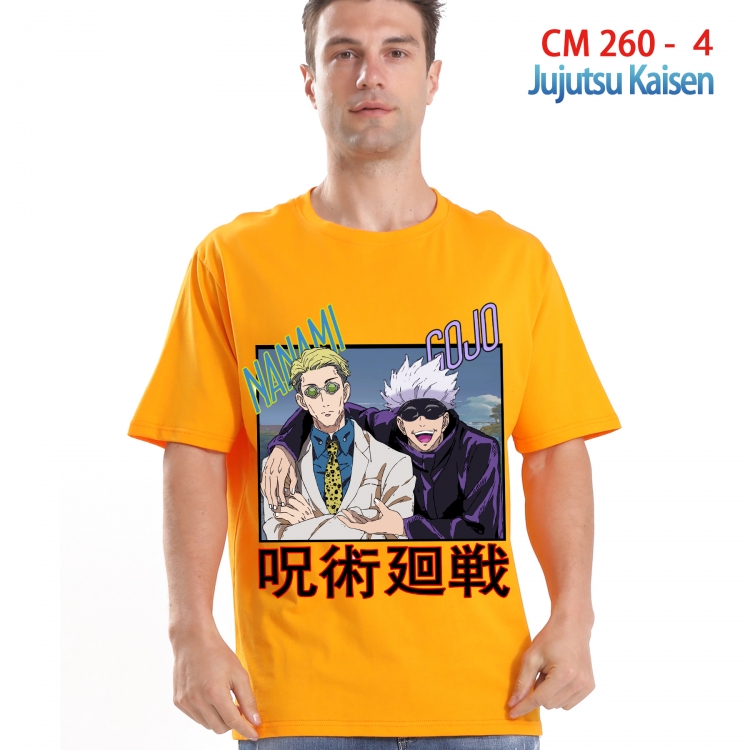 Jujutsu Kaisen Printed short-sleeved cotton T-shirt from S to 4XL 260 4