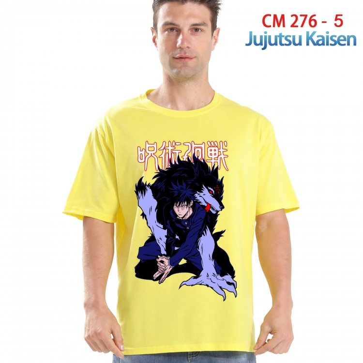 Jujutsu Kaisen Printed short-sleeved cotton T-shirt from S to 4XL 276 5