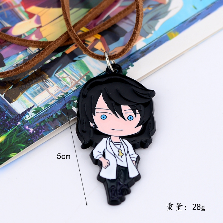 Tour of Bell and Bud Anime Surrounding Leather Rope Necklace Pendant price for 5 pcs