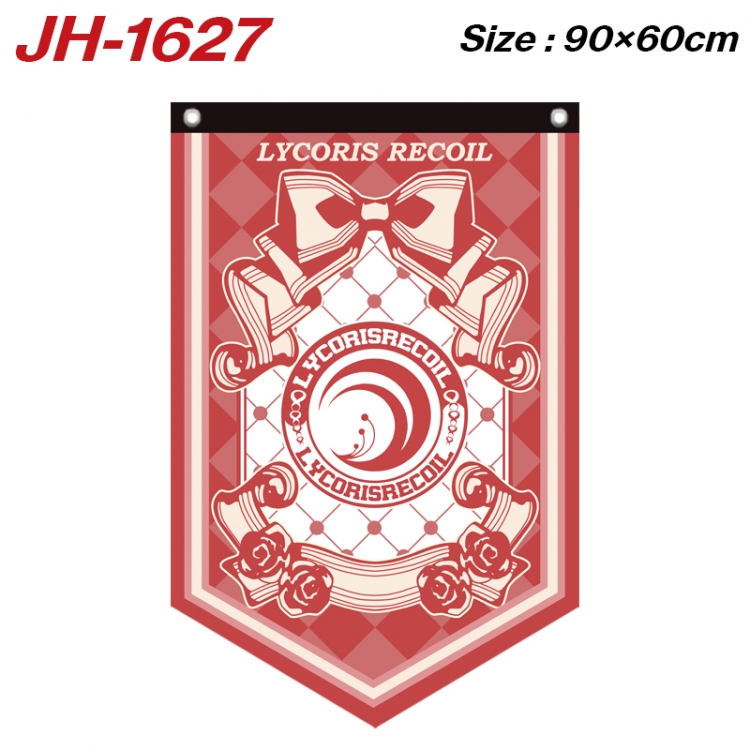 Lycoris Recoil Anime Peripheral Full Color Printing Banner 90X60CM JH-1627