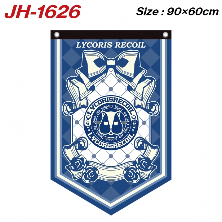Lycoris Recoil Anime Peripheral Full Color Printing Banner 90X60CM JH-1626