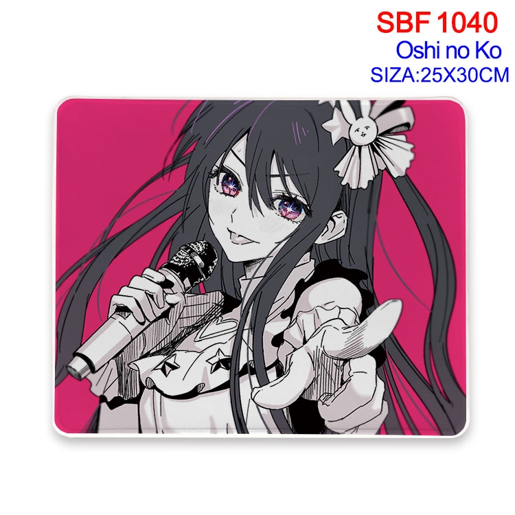 Oshi no ko Anime peripheral edge lock mouse pad 25X30cm  SBF-1040-2