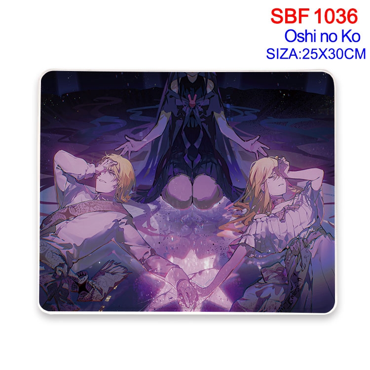 Oshi no ko Anime peripheral edge lock mouse pad 25X30cm SBF-1036-2