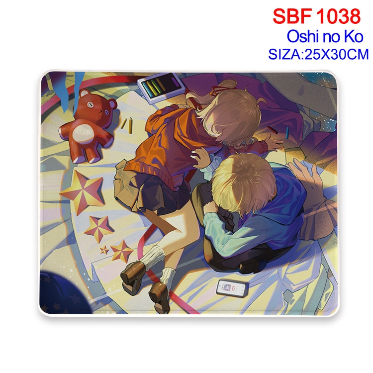 Oshi no ko Anime peripheral edge lock mouse pad 25X30cm  SBF-1038-2