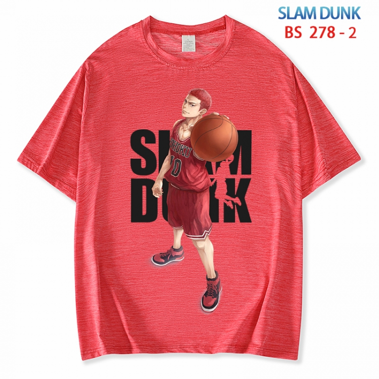 Slam Dunk  ice silk cotton loose and comfortable T-shirt from XS to 5XL  BS 278 2