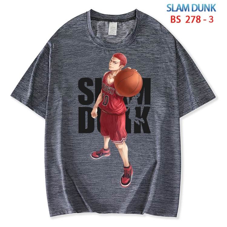 Slam Dunk  ice silk cotton loose and comfortable T-shirt from XS to 5XL  BS 278 3
