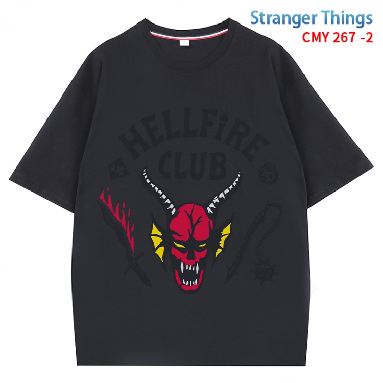 Stranger Things Anime Surrounding New Pure Cotton T-shirt from S to 4XL CMY 267 2