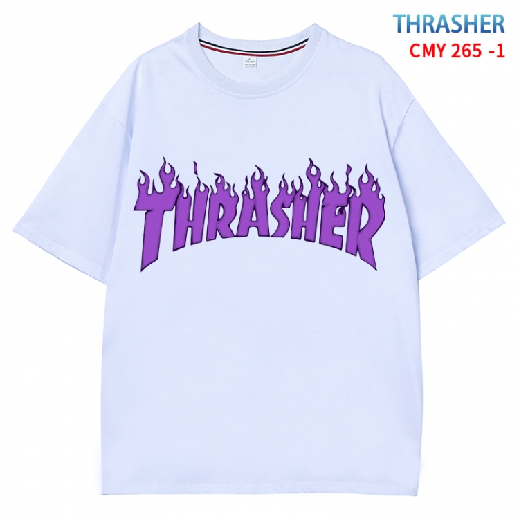 THRASHER Anime Surrounding New Pure Cotton T-shirt from S to 4XL CMY 265 1