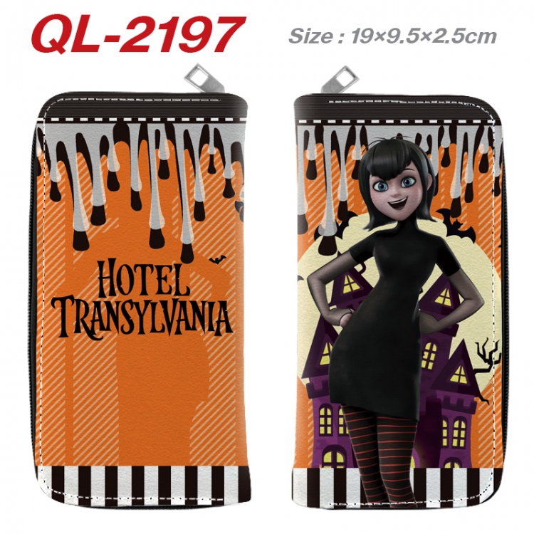 hotel Transylvania Animation perimeter long zipper wallet 19.5x9.5x2.5cm QL-2197A