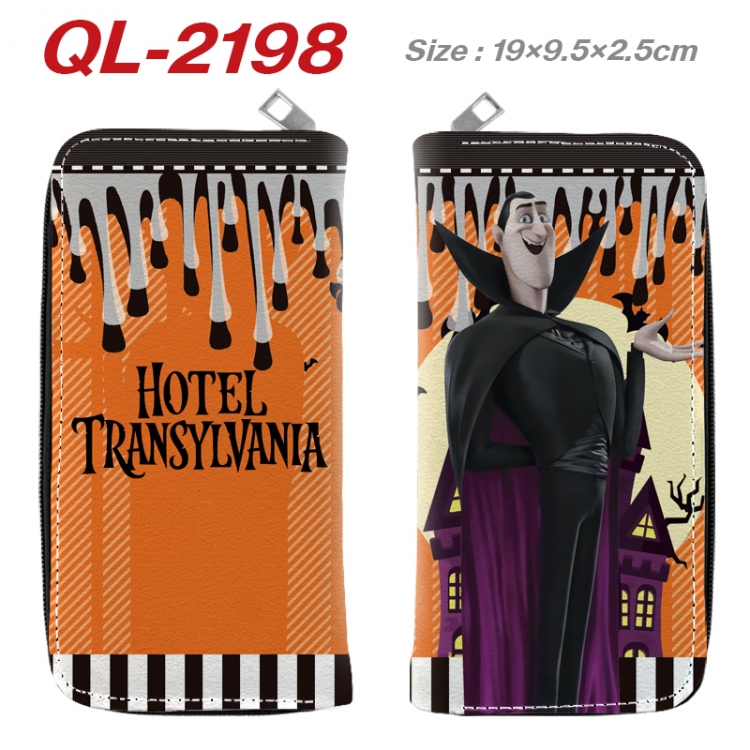 hotel Transylvania Animation perimeter long zipper wallet 19.5x9.5x2.5cm QL-2198A