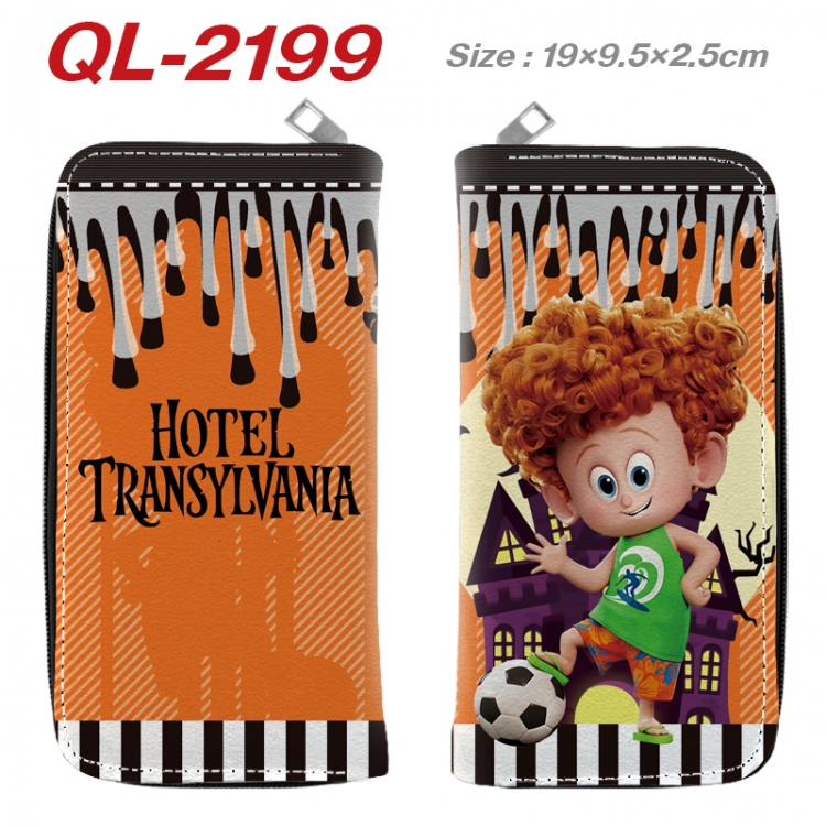 hotel Transylvania Animation perimeter long zipper wallet 19.5x9.5x2.5cm  QL-2199A