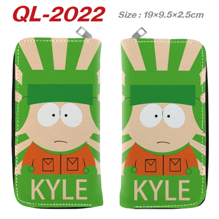 South Park Animation perimeter long zipper wallet 19.5x9.5x2.5cm QL-2022A