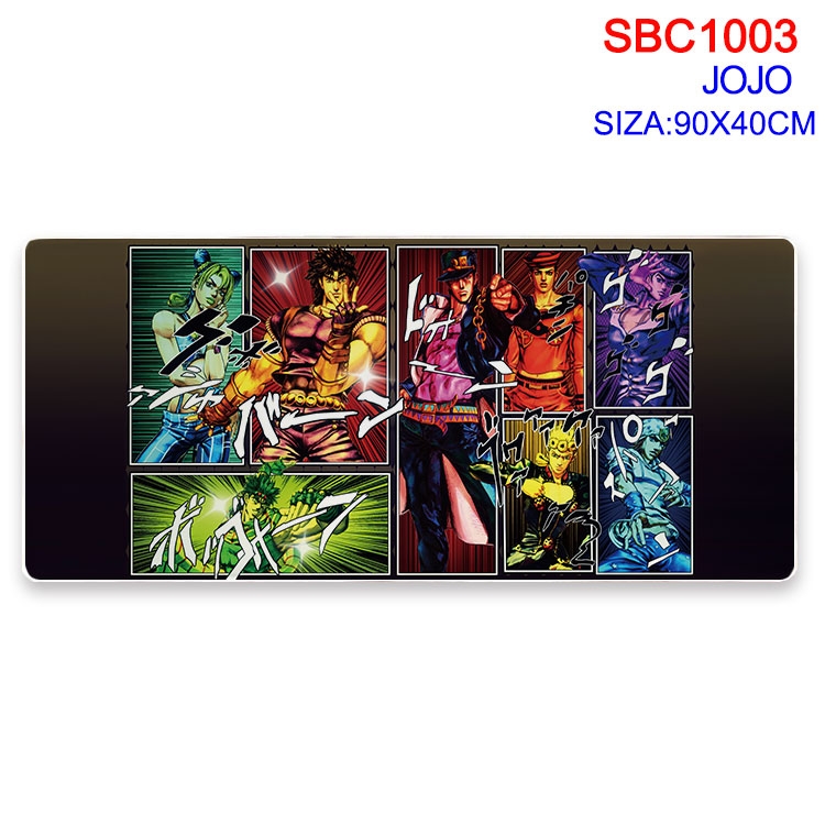 JoJos Bizarre Adventure Anime peripheral edge lock mouse pad 90X40CM  SBC-1003