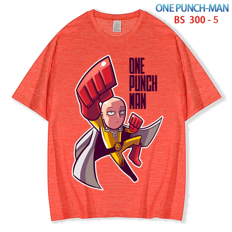One Punch Man ice silk cotton loose and comfortable T-shirt from XS to 5XL BS 300 5