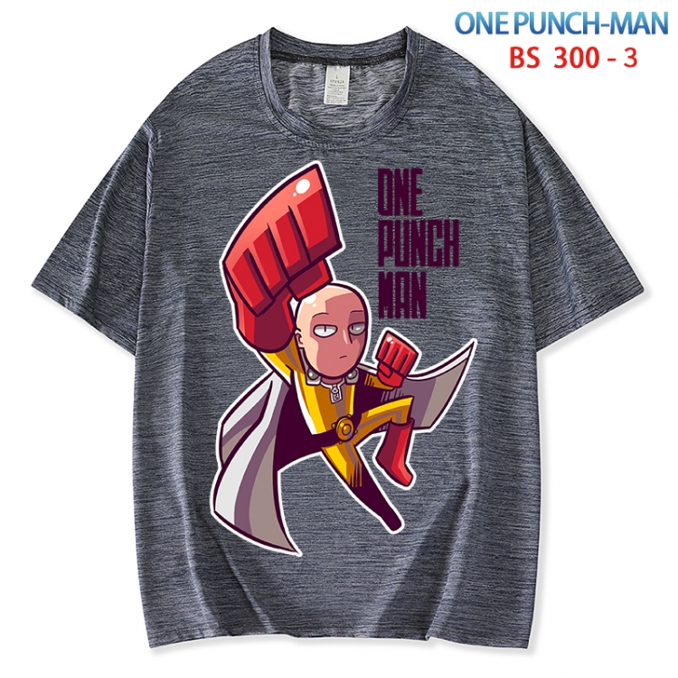 One Punch Man ice silk cotton loose and comfortable T-shirt from XS to 5XL BS 300 3
