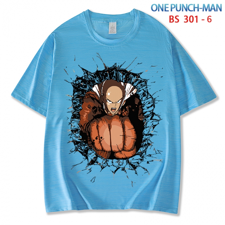 One Punch Man ice silk cotton loose and comfortable T-shirt from XS to 5XL  BS 301 6