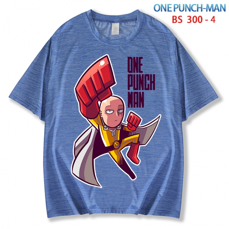 One Punch Man ice silk cotton loose and comfortable T-shirt from XS to 5XL BS 300 4