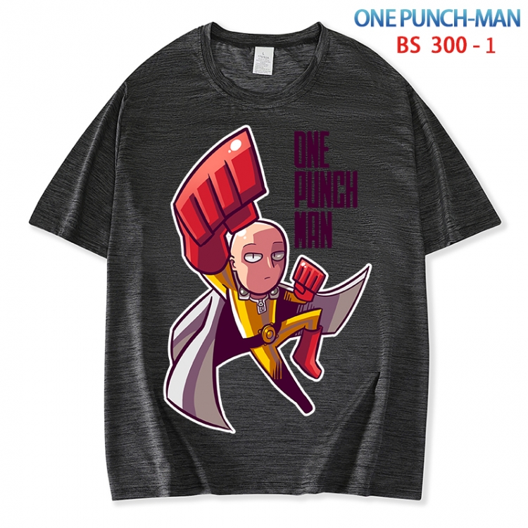 One Punch Man ice silk cotton loose and comfortable T-shirt from XS to 5XL BS 300 1