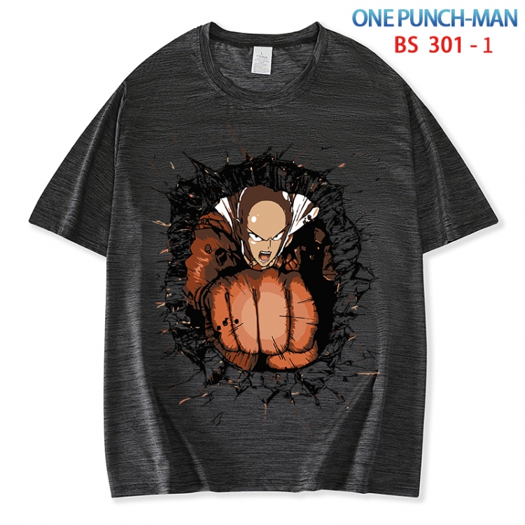 One Punch Man ice silk cotton loose and comfortable T-shirt from XS to 5XL BS 301 1