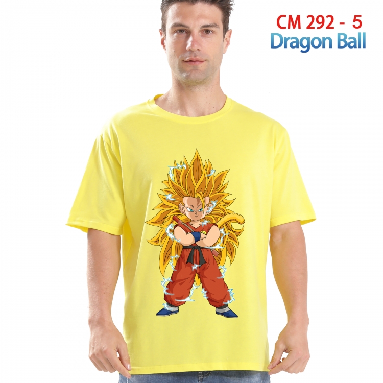 DRAGON BALL Printed short-sleeved cotton T-shirt from S to 4XL  292 5