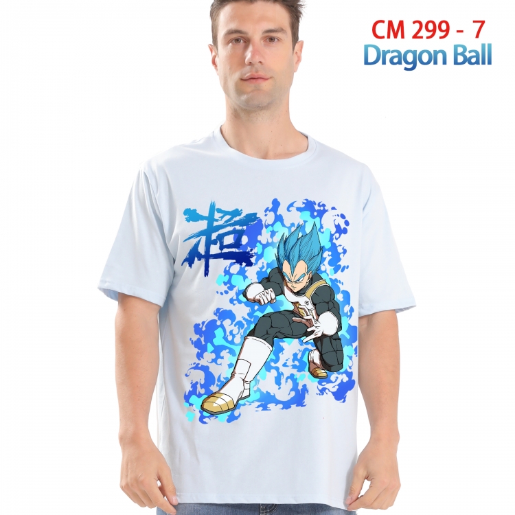 DRAGON BALL Printed short-sleeved cotton T-shirt from S to 4XL  299 7
