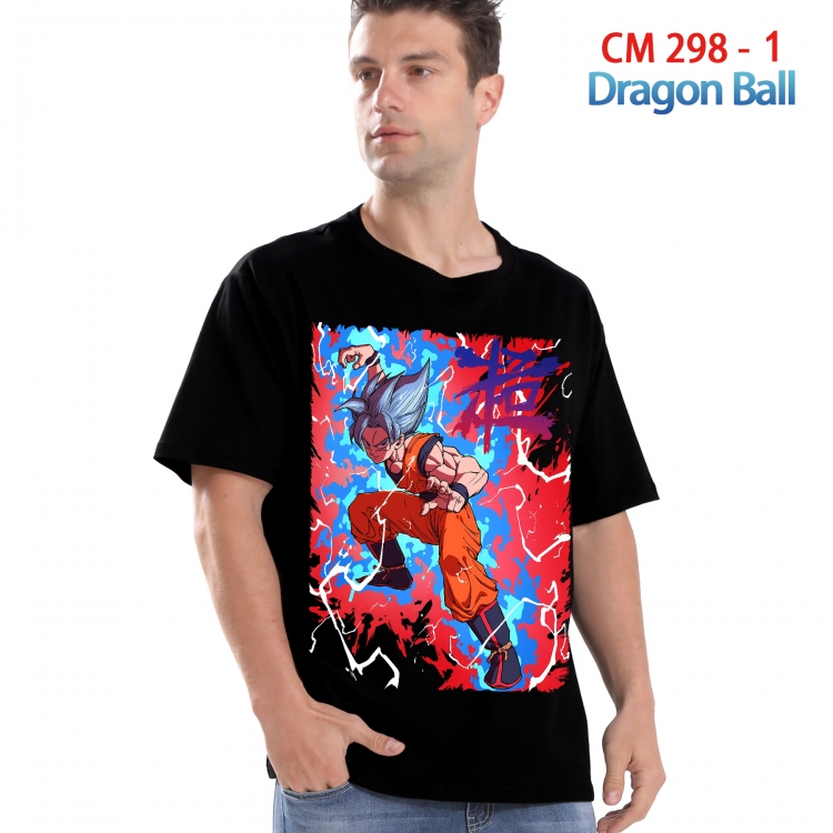 DRAGON BALL Printed short-sleeved cotton T-shirt from S to 4XL 298 1