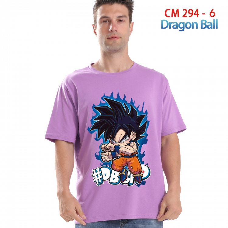 DRAGON BALL Printed short-sleeved cotton T-shirt from S to 4XL  294 6