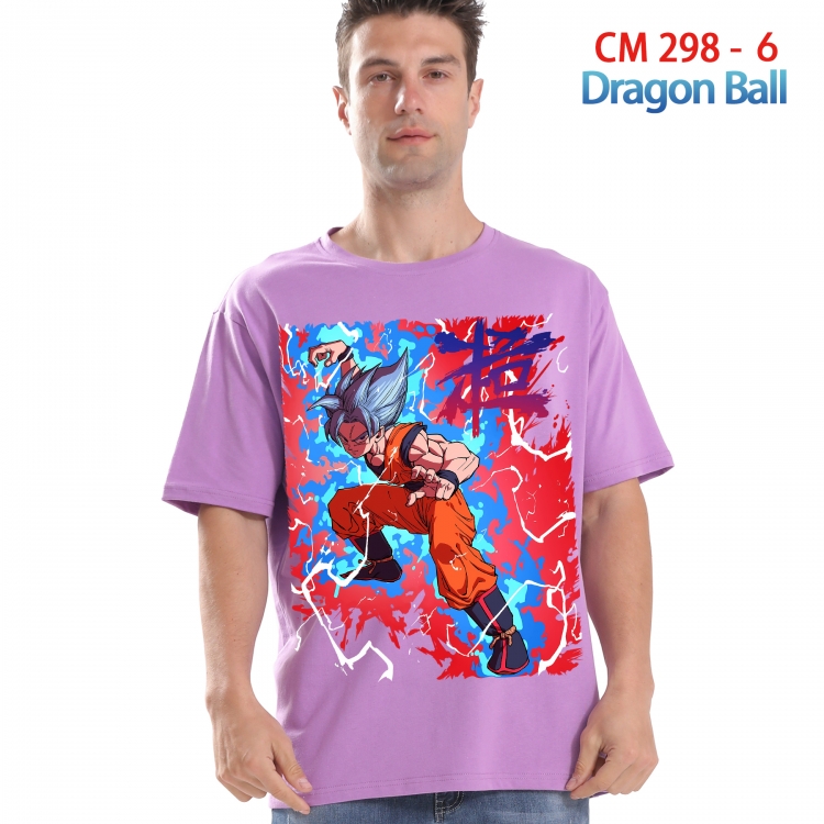 DRAGON BALL Printed short-sleeved cotton T-shirt from S to 4XL  298 6