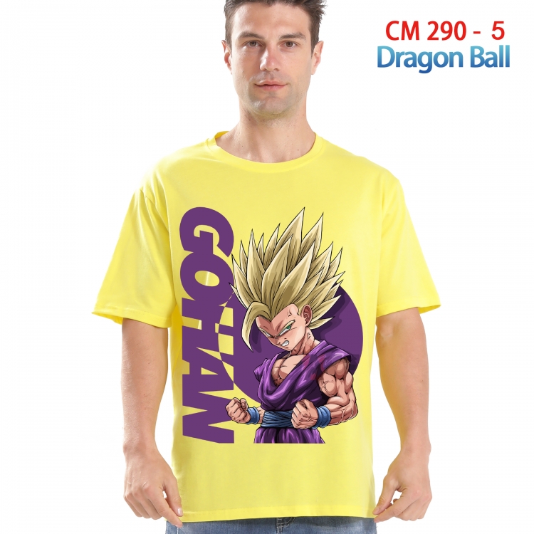 DRAGON BALL Printed short-sleeved cotton T-shirt from S to 4XL 290 5