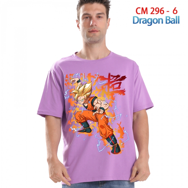 DRAGON BALL Printed short-sleeved cotton T-shirt from S to 4XL 296 6