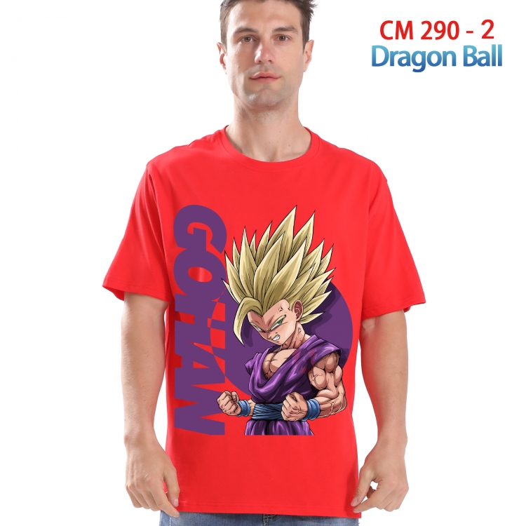 DRAGON BALL Printed short-sleeved cotton T-shirt from S to 4XL  290 2