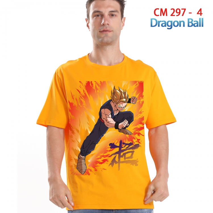 DRAGON BALL Printed short-sleeved cotton T-shirt from S to 4XL  297 4
