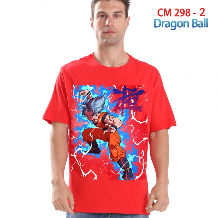 DRAGON BALL Printed short-sleeved cotton T-shirt from S to 4XL  298 2