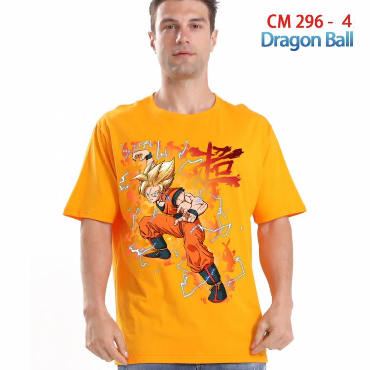 DRAGON BALL Printed short-sleeved cotton T-shirt from S to 4XL  296 4