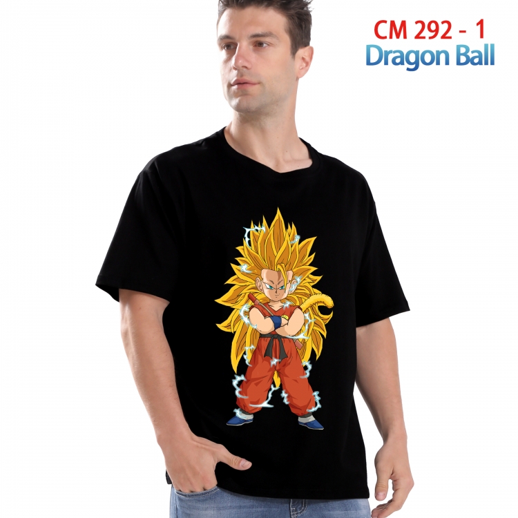 DRAGON BALL Printed short-sleeved cotton T-shirt from S to 4XL  292 1
