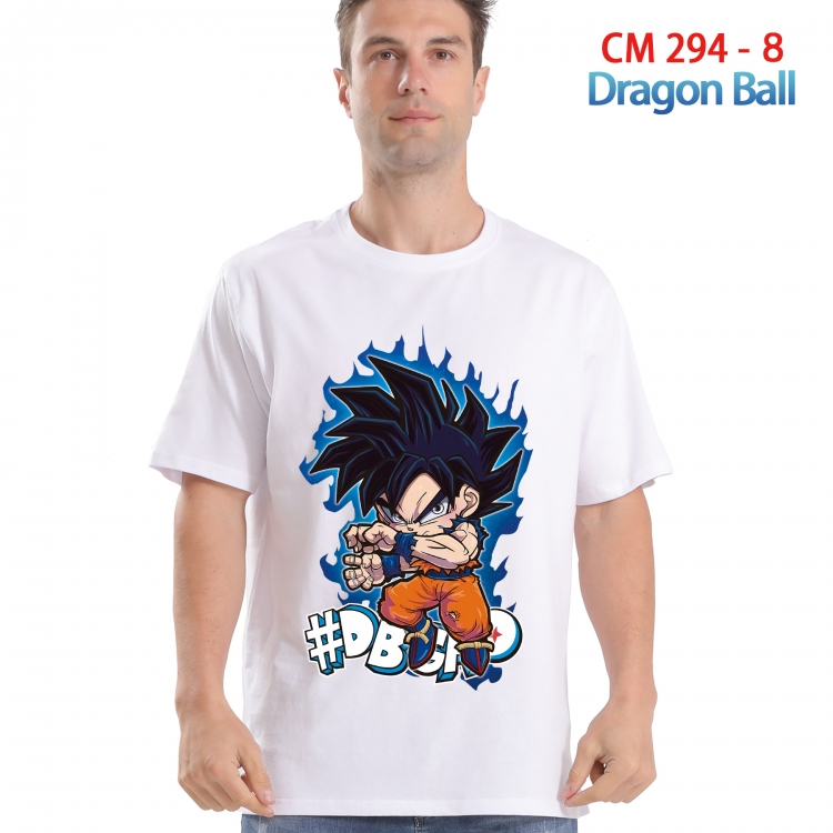 DRAGON BALL Printed short-sleeved cotton T-shirt from S to 4XL 294 8