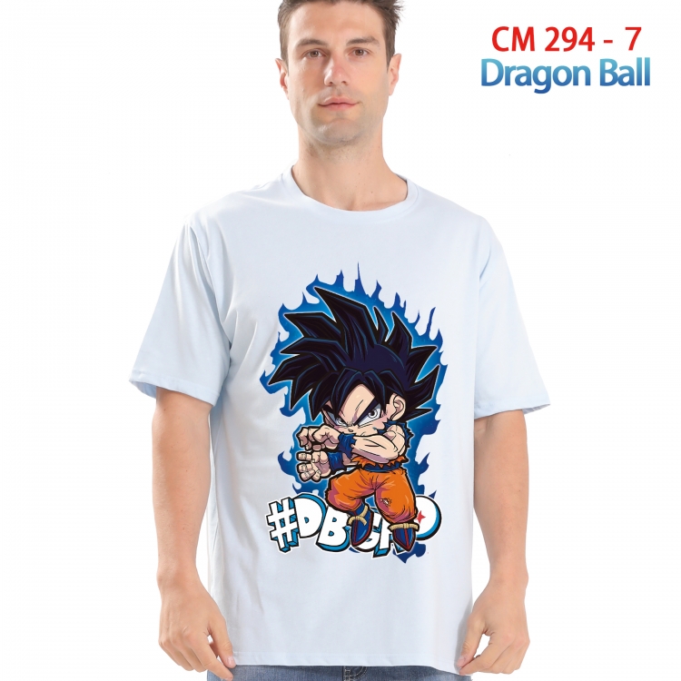 DRAGON BALL Printed short-sleeved cotton T-shirt from S to 4XL  294 7