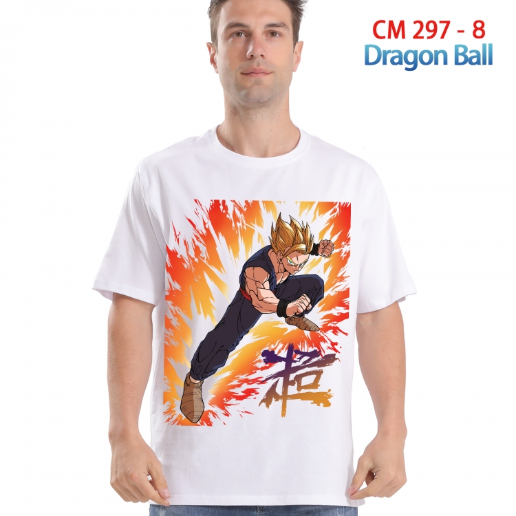 DRAGON BALL Printed short-sleeved cotton T-shirt from S to 4XL  297 8