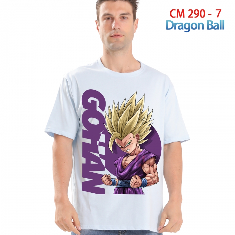 DRAGON BALL Printed short-sleeved cotton T-shirt from S to 4XL 290 7