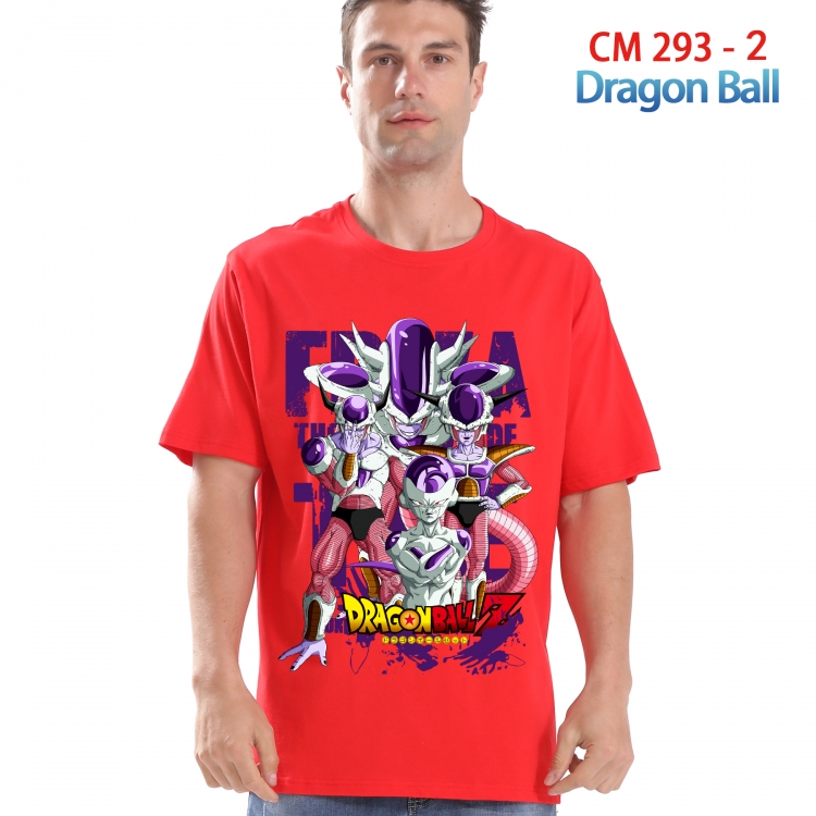 DRAGON BALL Printed short-sleeved cotton T-shirt from S to 4XL 293 2