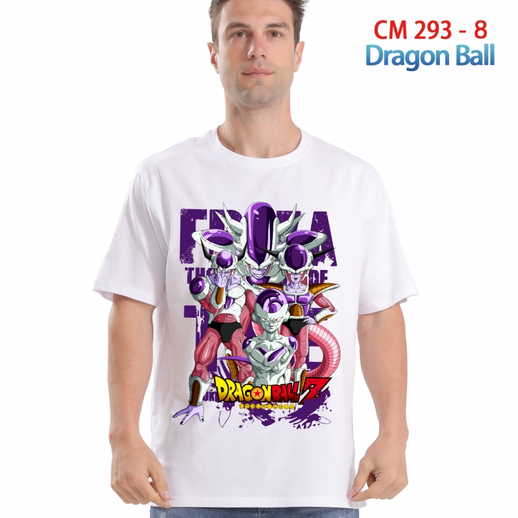 DRAGON BALL Printed short-sleeved cotton T-shirt from S to 4XL 293 8
