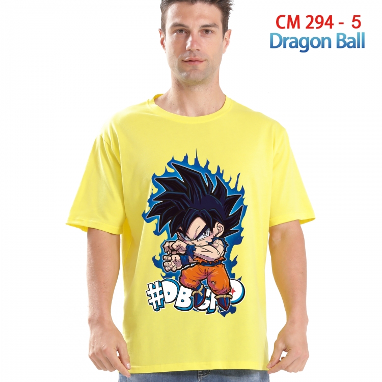 DRAGON BALL Printed short-sleeved cotton T-shirt from S to 4XL 294 5