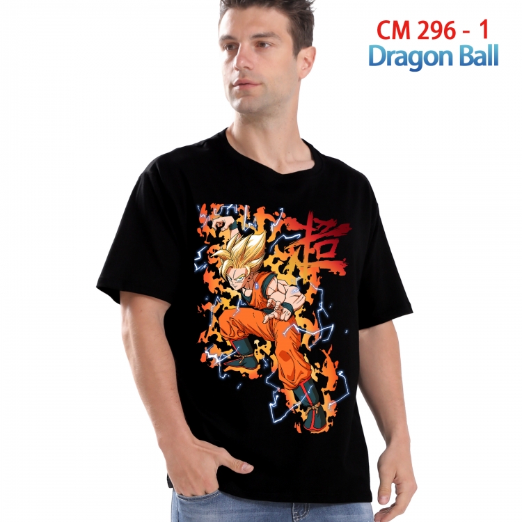 DRAGON BALL Printed short-sleeved cotton T-shirt from S to 4XL 296 1