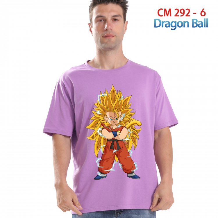 DRAGON BALL Printed short-sleeved cotton T-shirt from S to 4XL 292 6