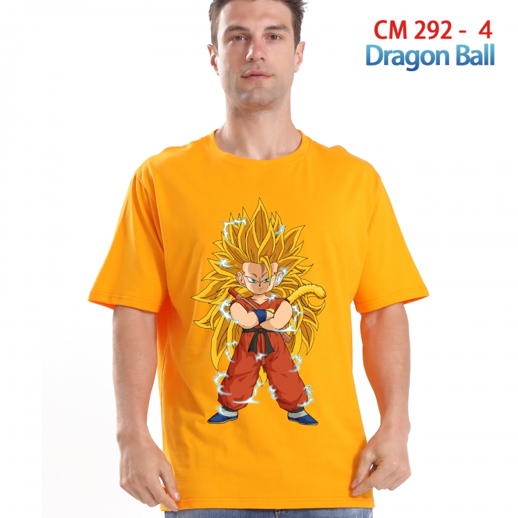 DRAGON BALL Printed short-sleeved cotton T-shirt from S to 4XL  292 4
