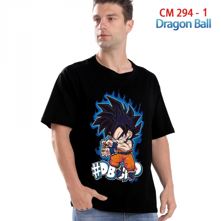 DRAGON BALL Printed short-sleeved cotton T-shirt from S to 4XL  294 1