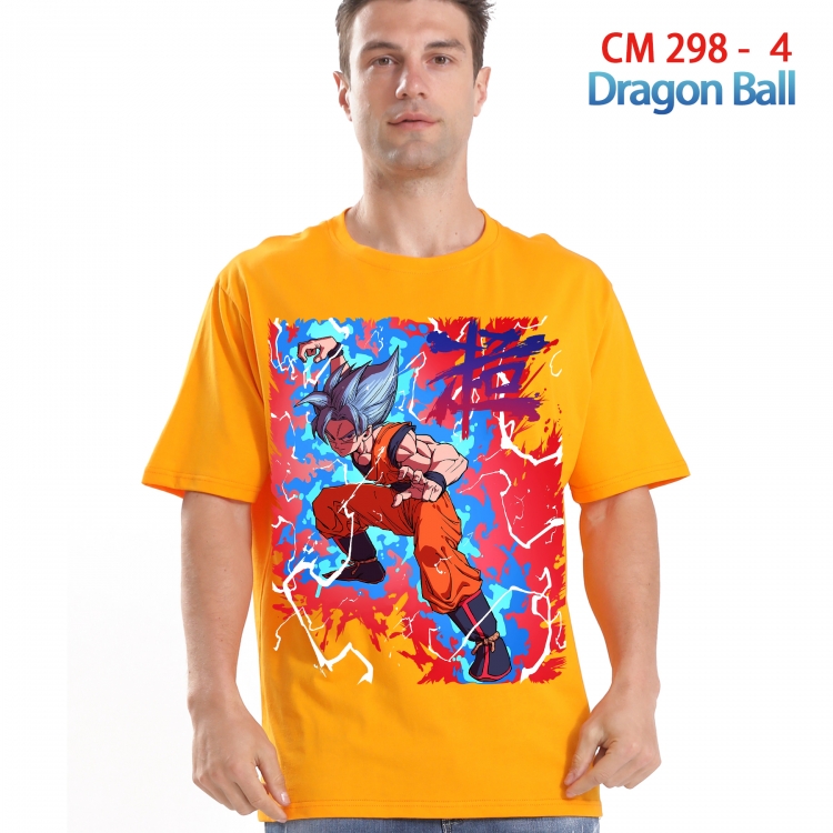 DRAGON BALL Printed short-sleeved cotton T-shirt from S to 4XL  298 4